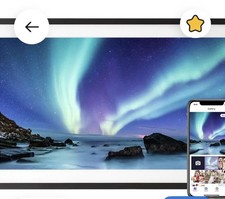 15.6'' Digital Picture Frame with 1920x1080 IPS Touch Screen, Smart Digital P...