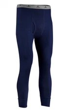 Indera Polypropylene Performance Rib Knit - Navy Pants - Men L