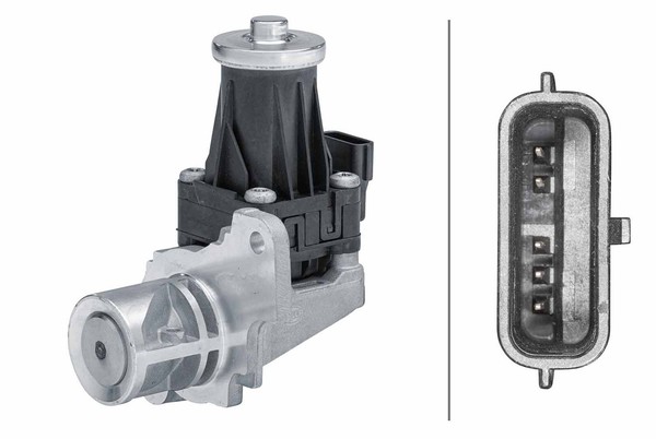 Hella AGR Ventil 6NU 014 864-691 FüR Renault Kangoo FW0 2 KW0 Megane CC EZ0 Clio-image