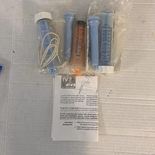 Ronco Showtime Giant Flavor Injector Syringe 2 Sets for Rotisserie NEW (f)