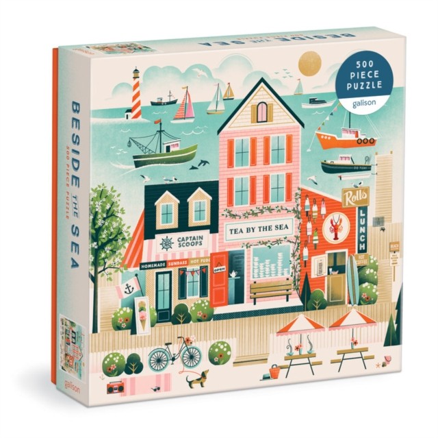 Beside the Sea 500 Piece Puzzle by Galison (Jigsaw)