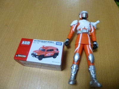 Takara Tomy Tomica Toyota FJ Cruiser Osaka City Fire Dept & Rescue Force R4