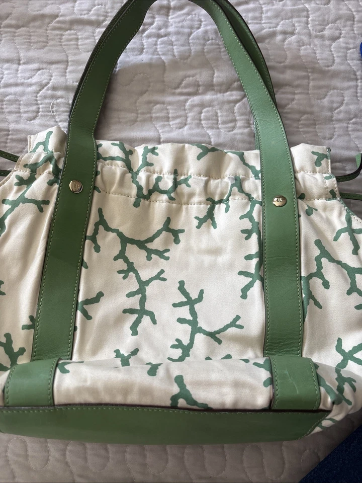 Kate Spade New York Verde Negro Lunares Bolso de Hombro Cartera Nuevo Con Etiquetas Foto 4 de 4