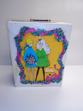 Vintage 1968 MATTEL BARBIE DOLL TRUNK VINYL CARRYING CASE -