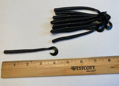 Berkley Powerbait 4'' Power Worm 12ct Color: Black