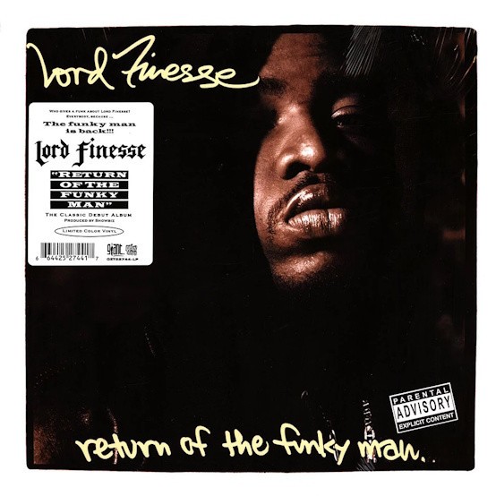 Lord Finesse Return of the Funky Man Double LP Vinyl NEW