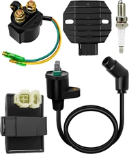 CDI Box Ignition Coil Kit Compatible with Honda Recon 250 1997-2021 TRX250TE TM 