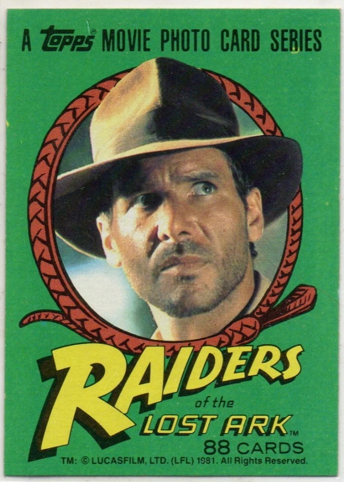 Indiana Jones Raiders of the Lost Ark, Topps 1981: Vintage Set of 88 Cards - Photo 1/1