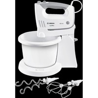 Bosch Handmixer Set Mit RüHrschüSsel 450Watt Weiß/Grau MFQ36460
