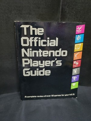 The Official Nintendo Player's Guide NES 1987 Vintage Nintendo w Stickers