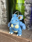 Nidoqueen Pokemon Character Keychain Figure Toy Nintendo Burger King 1999 VTG