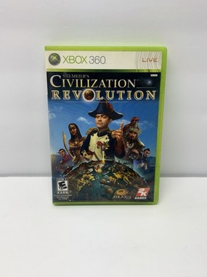 Sid Meier s Civilization Revolution Xbox 360 Complete CIB Tested Working