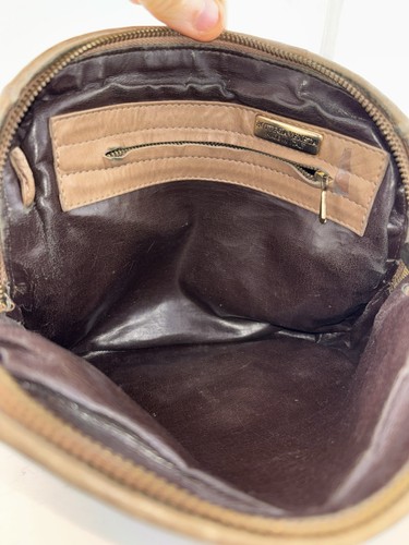 Vintage 80er Jahre Bottega Veneta Intrecciato Leder Kordelzug Tasche - Bild 11 von 15