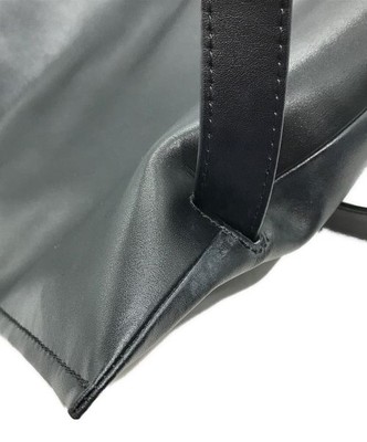 極美品 AMERI UND REFINED LEATHER BAG ブラック 極美品 AMERI UND REFINED LEATHER BAG ブラック