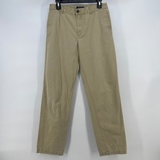 Polo Ralph Lauren Boys Khaki Chino Pants Tan Cotton Straight Leg Size 20