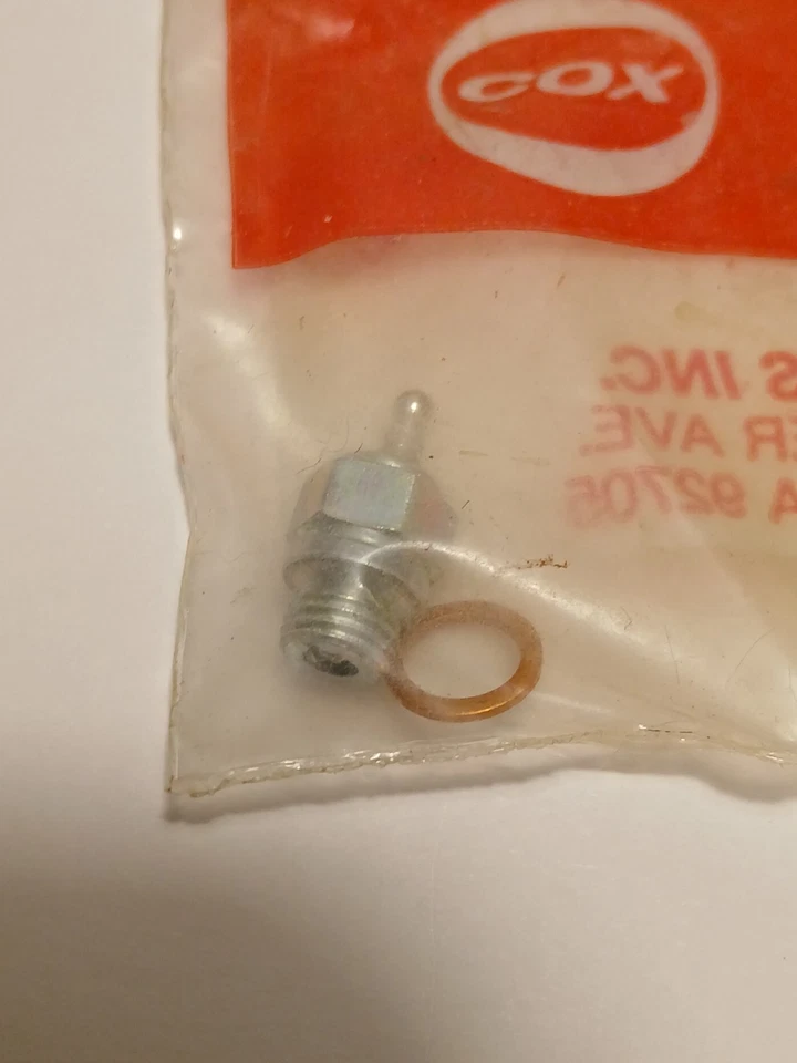 BUJÍA INCANDESCENTE Y JUNTA COX RC .074 QUEEN BEE 3702 Foto 2 de 3