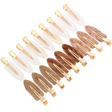 18pcs No Crease Hair Clips, No Bend Hair Clips, Non Dent Creaseless Flat Clip...