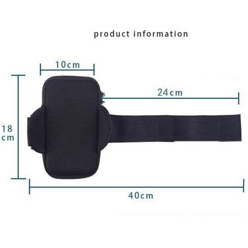 Black Blue Green Sports Armband Phone Case Running Accessories Universal - Photo 2 sur 14