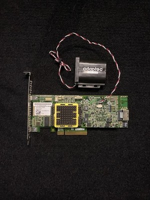 ADAPTEC ASR-5405Z 512MB PCI-E X8 SAS/SATA 3GB/S RAID CONTROLLER CARD 2266800-R