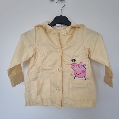 Baby Mädchen 18-24 (Gr.92) Übergangs Wind- Jacke gelb Pepa Pig