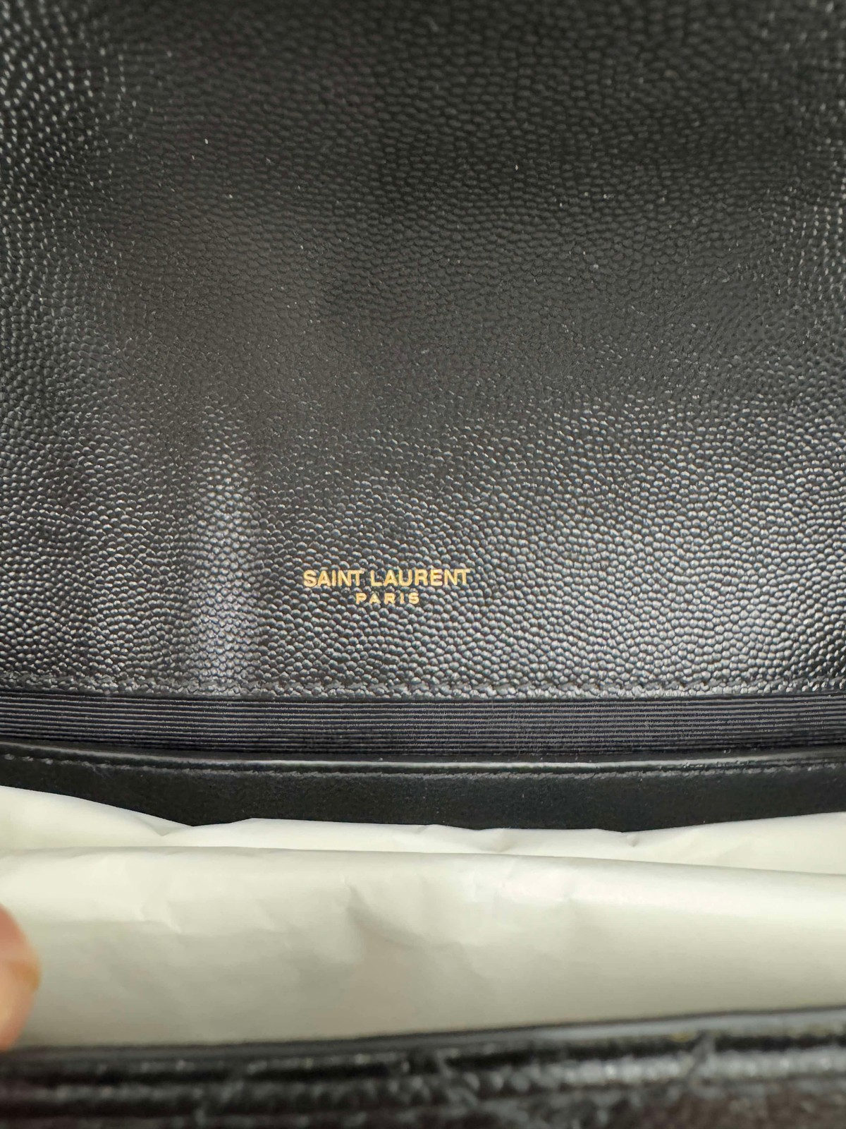 Saint Laurent Nuova Busta Media Borsa a Catena Dorata 141876835