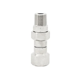 360 Raccords pivotants en acier inoxydable de degré pour les rondelles à pression 4500 PSI