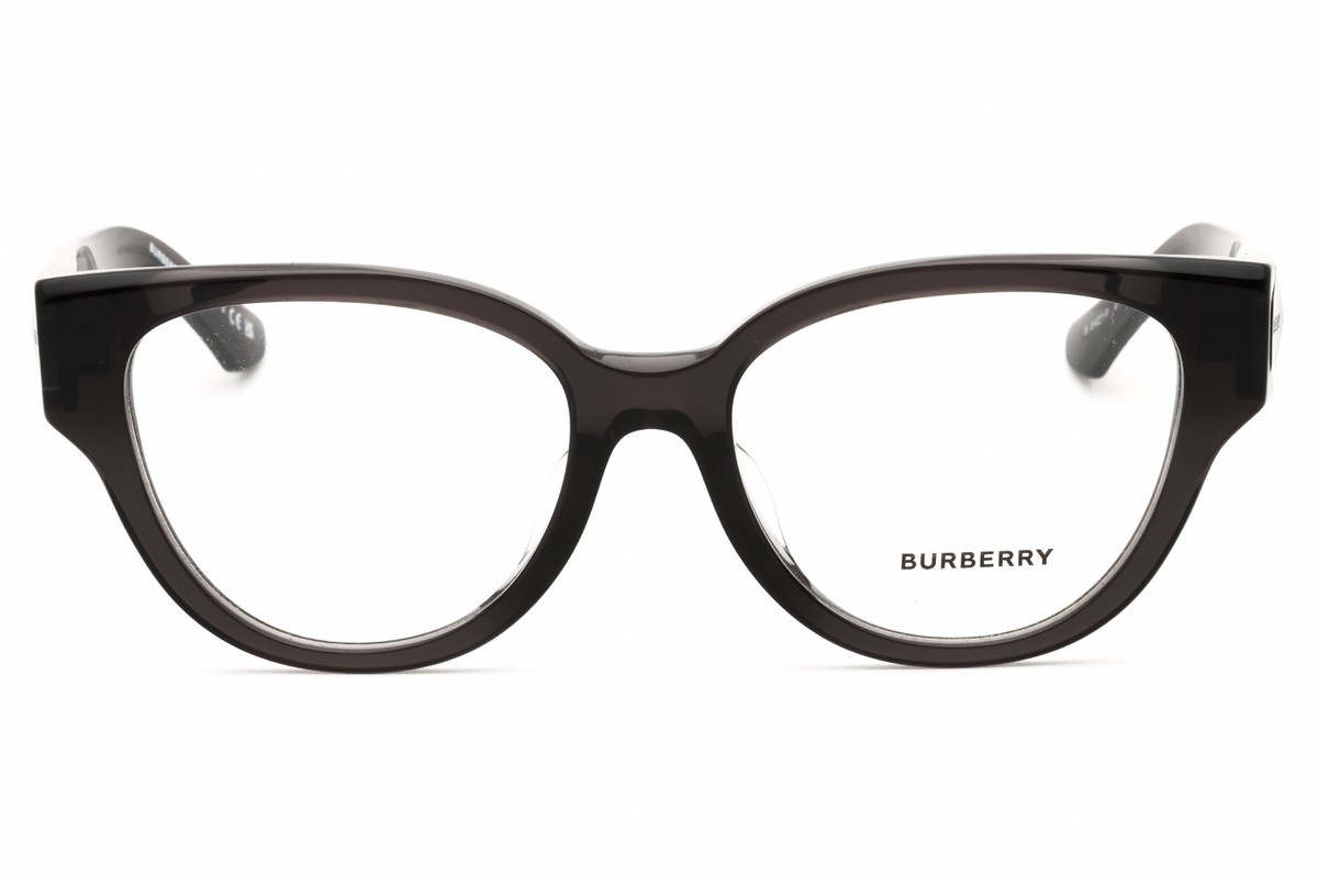 NWT Burberry 0BE2421F Grey Round 53mm Eyeglasses Burberry Gray Eyeglass Frames for sale | eBay main image 4