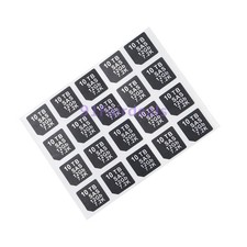 20PCS HDD Tray Labels for Dell Server 10TB SAS 12GB 7.2K Disk Bay Caddy Stickers