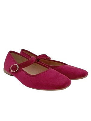 MM Mary Jane Ballerinas Damen Ballerinas Gr. DE 38 pink Elegant