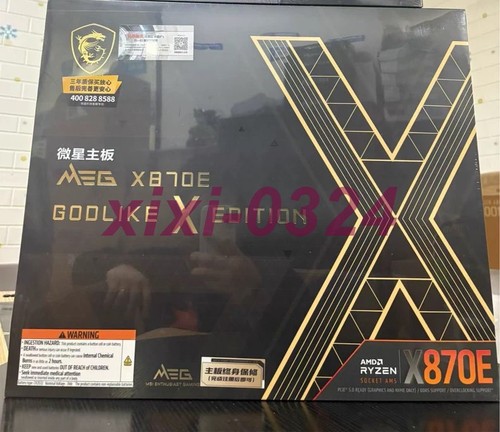 1 Stück NEU MSI MEG X870E GODLIKE X EDITION Mainboard DHL Versand #G - Bild 1 von 4