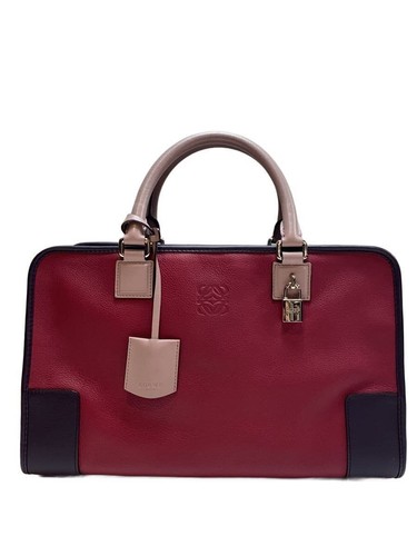 LOEWE Boston bag Amasona 36 leather BRD Used