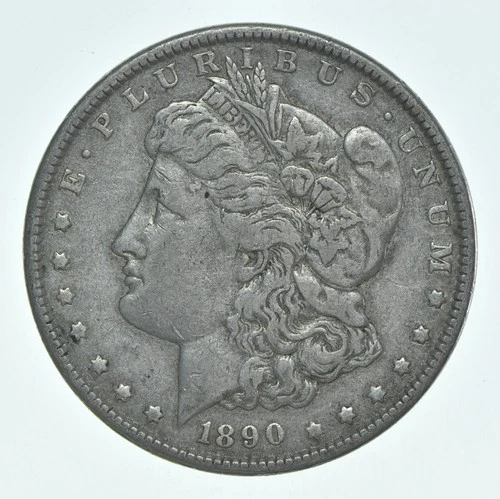 VF 1890 (P) Morgan Silver Dollar (1 coin) *5998