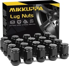 MIKKUPPA 1/2-20 Lug Nuts - Replacement for 1987-2018 Jeep Wrangler JK, 2002-2012