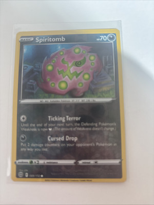 Pokemon TCG Spiritomb Sword & Shield: Brilliant Stars 089/172 Reverse Holo NM/M