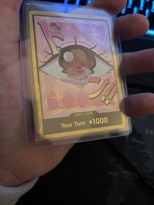 PRB02 Pudding Holo DON!! The Best Vol.2 One Piece TCG Gold Foil