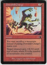 Magic the Gathering TCG Downhill Charge C Nemesis 79