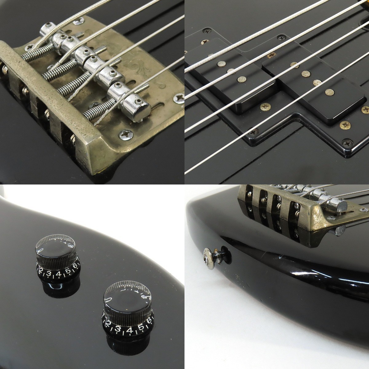 Yamaha) Used BB-vi BB-6 Black MIJ Precision-ish Bass Player Grade