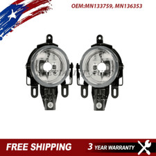 Lhrh Fog Lights Clear Driving Lamps For Pajero Montero 03-06 Mn136353 Mn133759
