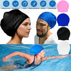 Extra Large Swimming Hat Long Hair Ladies Men Women's Pool Swim Cap Waterproof