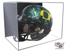 ACRYLIC WALL MOUNT FULL SIZE NFL NCAA FOOTBALL HELMET DISPLAY CASE UV HOLDER C
