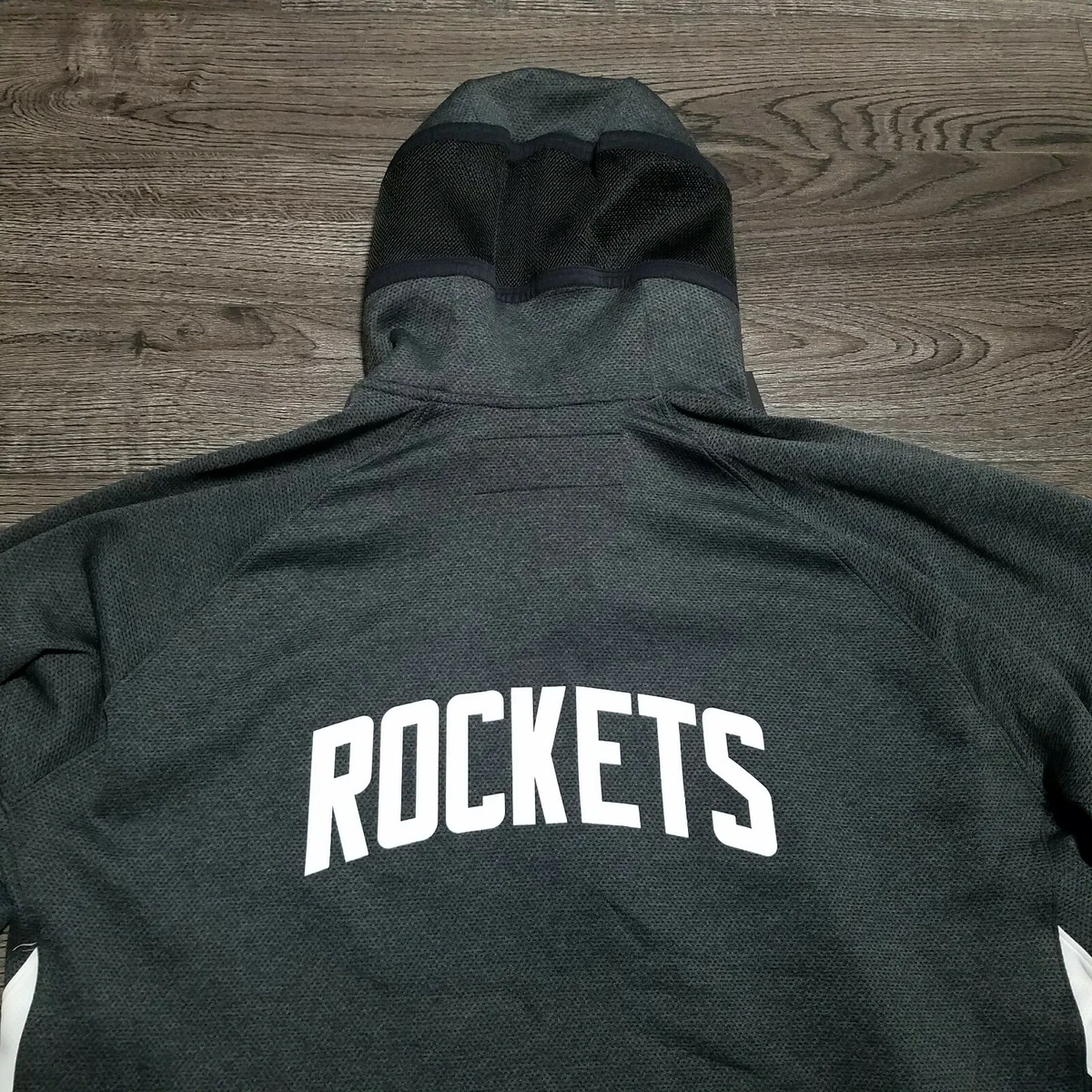 Houston Rockets Nike Thermaflex Showtime Full Zip Hoodie - Youth