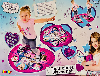 Smoby Disney Violetta Tanzmatte mit Sound Lichteffekte Kinder Tanzen NEU+OVP