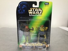 MAX REBO BAND PAIRS - JOH YOWZA & SY SNOOTLES Star Wars Power of the Force NEW