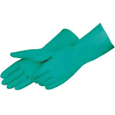 12 Unlined Reusable Kitchen House Cleaning Dishwashing Waterproof Nitrile Gloves