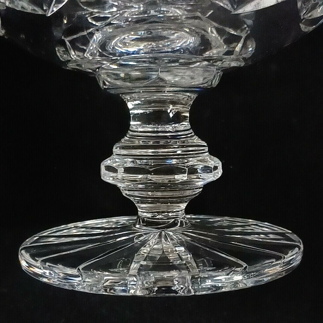 TIPPERARY DOVE HILL CENTERPIECE FOOTED BOWL, Cut Lead Crystal, 6 1/2 ", IRELAND