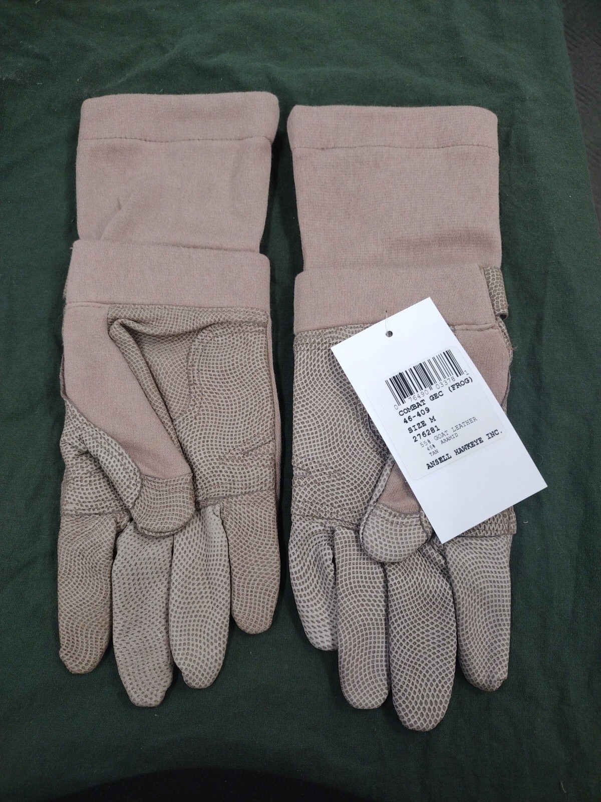 Guanti Militari USA Ansell Hawkeye Frog Combat Gloves XXL – Nuovi O Rilasciati