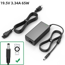 NEW 65W Adapter Charger for Dell Inspiron 15-5567 5565 P66F 19.5V 3.34A 4.5 3.0m