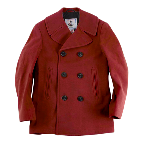 Ropa de ley auténtica para hombre Abrigo de mezcla de lana, varios colores, hecho en EE. UU. - Imagen 12 de 12