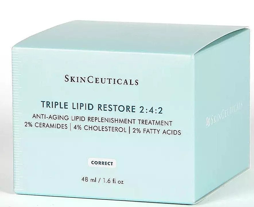 SkinCeuticals Triple Lipid Restore 1.6 oz Anti-Aging Face Cream 2:4:2 Formula 48ml New Sealed