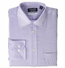 Chaps Mens Regular Fit Stretch Collar Dress Shirt 16 -16.5 Neck 36 -37 Inch 